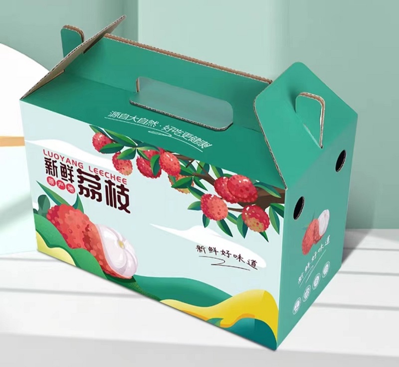 别样荔枝礼品包装盒设计制作,美观和实用兼备!(三) 别样荔枝礼品包装盒设计制作,美观和实用兼备!(二)