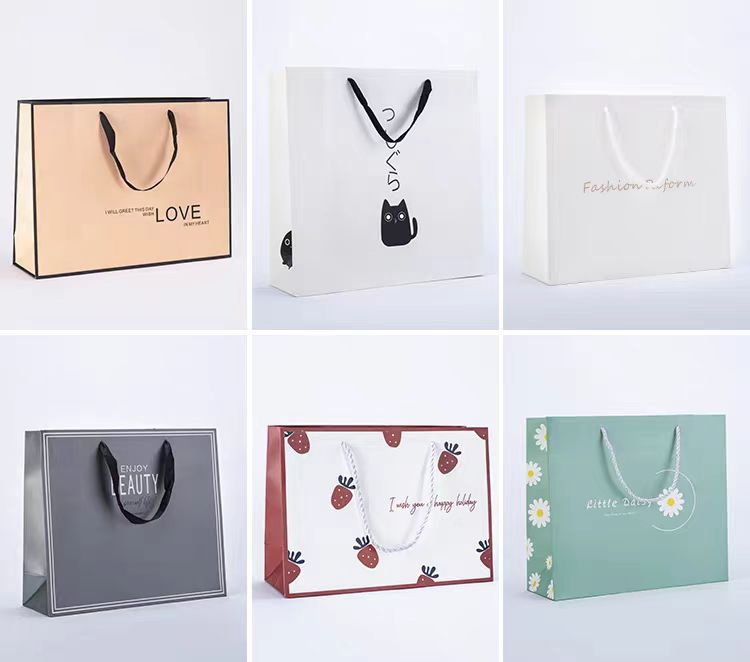 广州包装印刷手提袋厂家：服装手提纸袋的不同材质和用途（一）