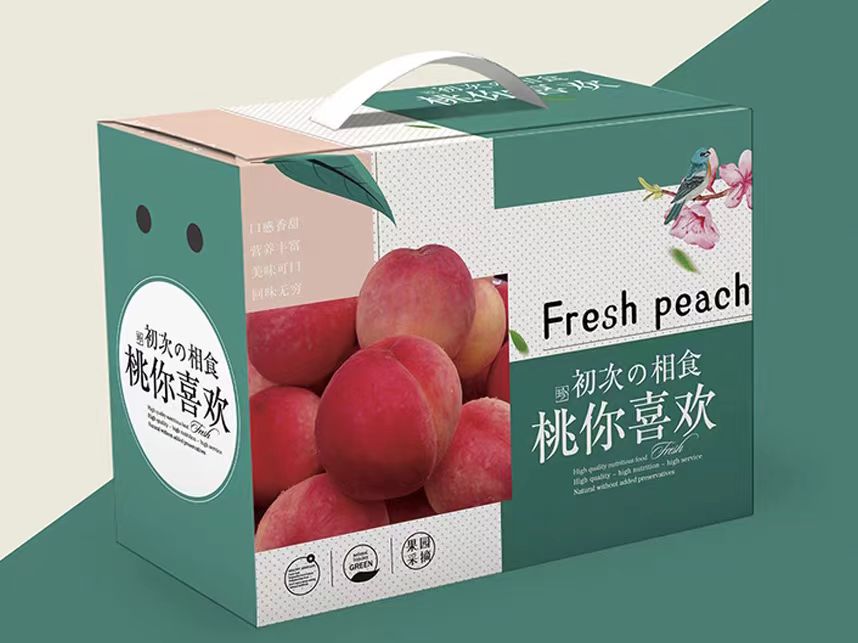 广州水果包装生产厂家:水蜜桃包装盒设计的元素及要点(一) 广州水果包装生产厂家:水蜜桃包装盒设计的元素及要点(一)