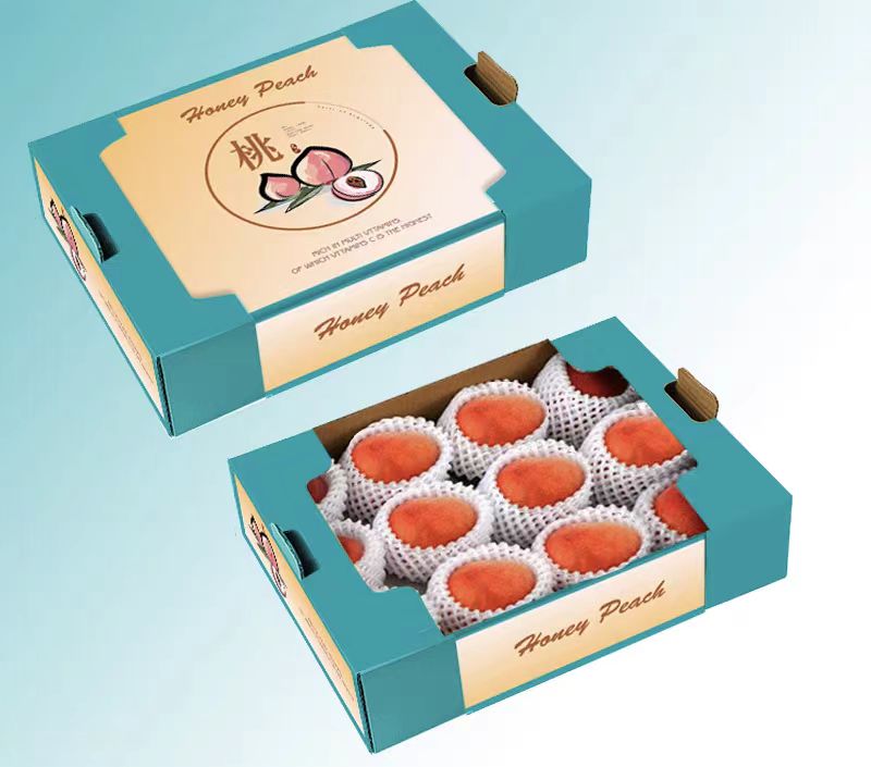 广州水果包装生产厂家:水蜜桃包装盒设计的元素及要点(三) 广州水果包装生产厂家:水蜜桃包装盒设计的元素及要点(三)